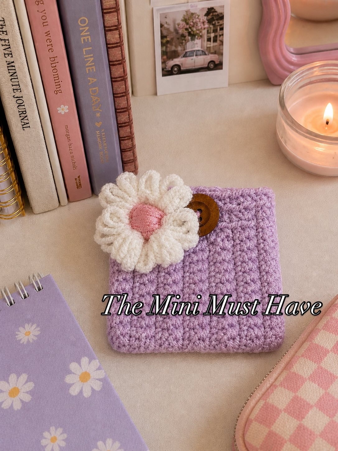 Crochet Earbud Case | Handmade Pouch with Custom Color Options