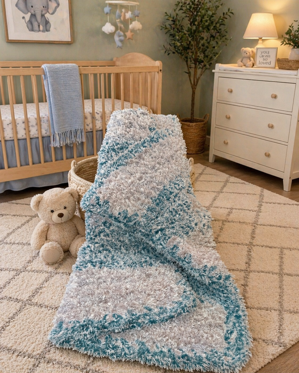 Handmade Chunky Baby Blanket