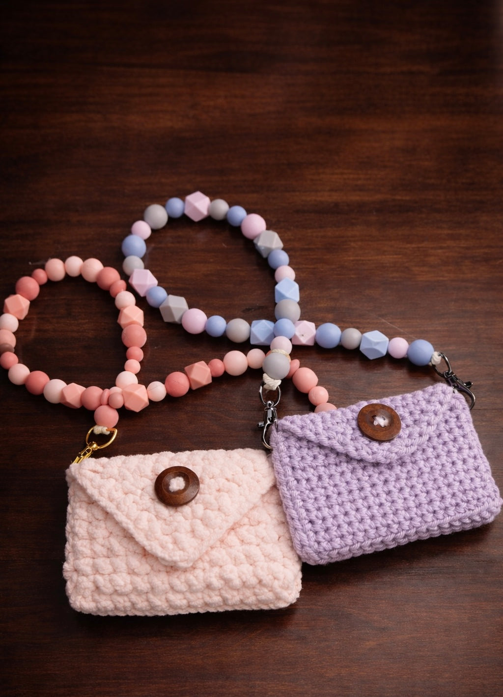 Handmade crochet wallet/change purse/card holder