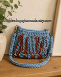 One-of-a-Kind Handmade Fringe Crochet Wristlet | Boho Tassel Handba
