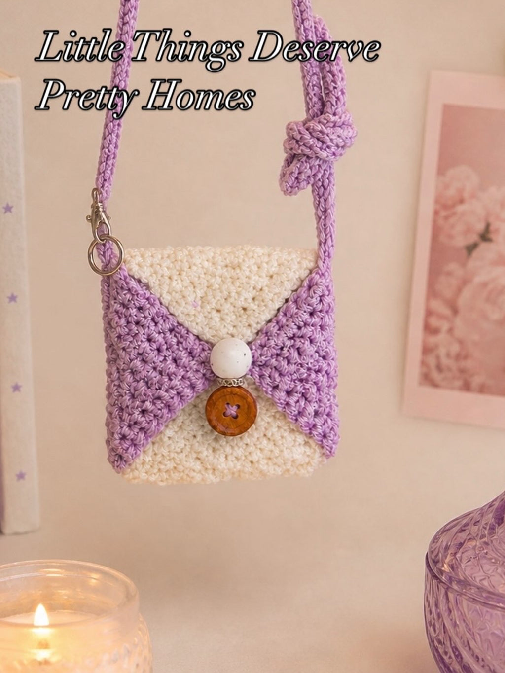 Crochet Earbud Case | Handmade Pouch with Custom Color Options